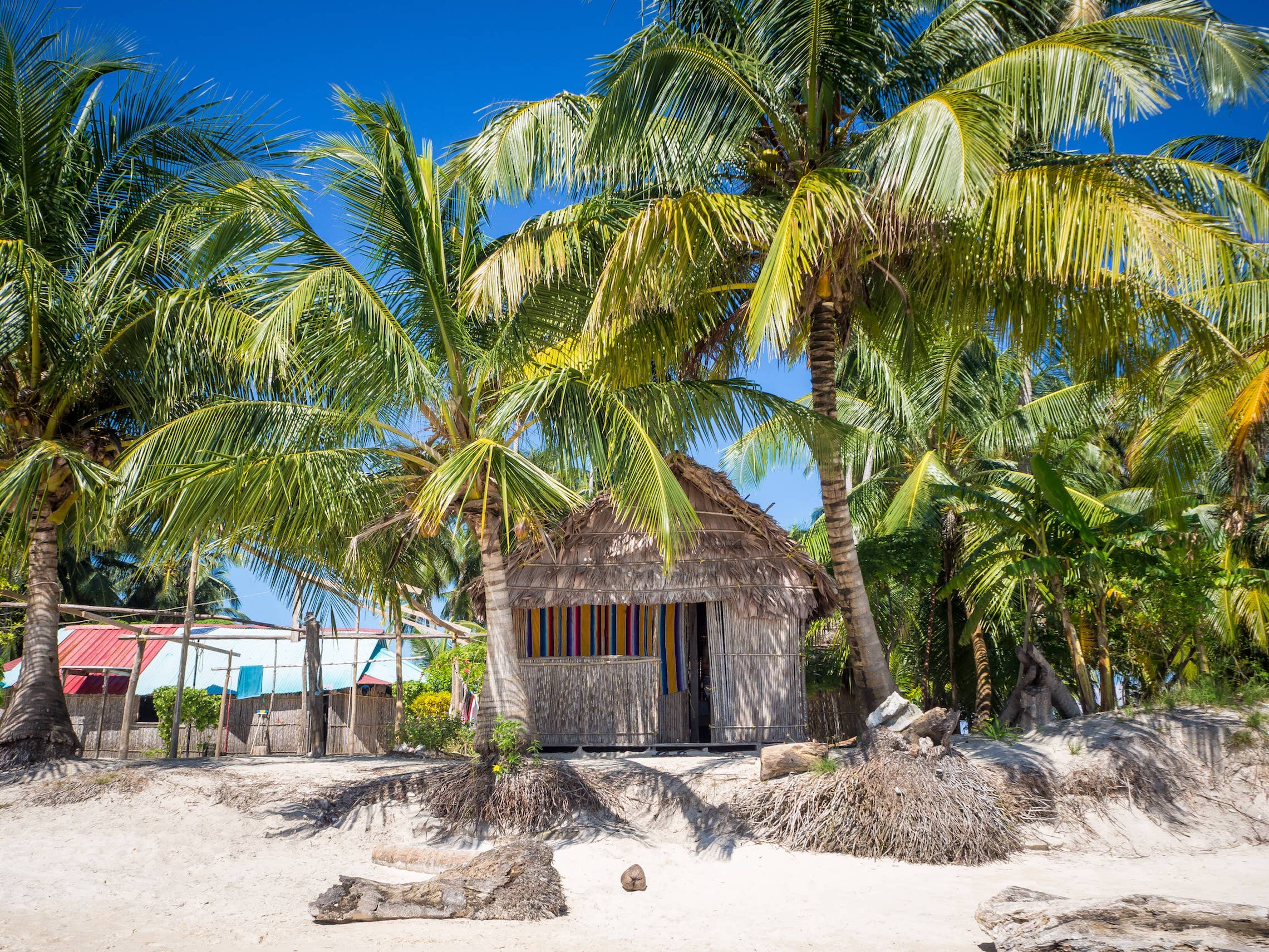 San Blas Islands Cabañas Eneida dorm