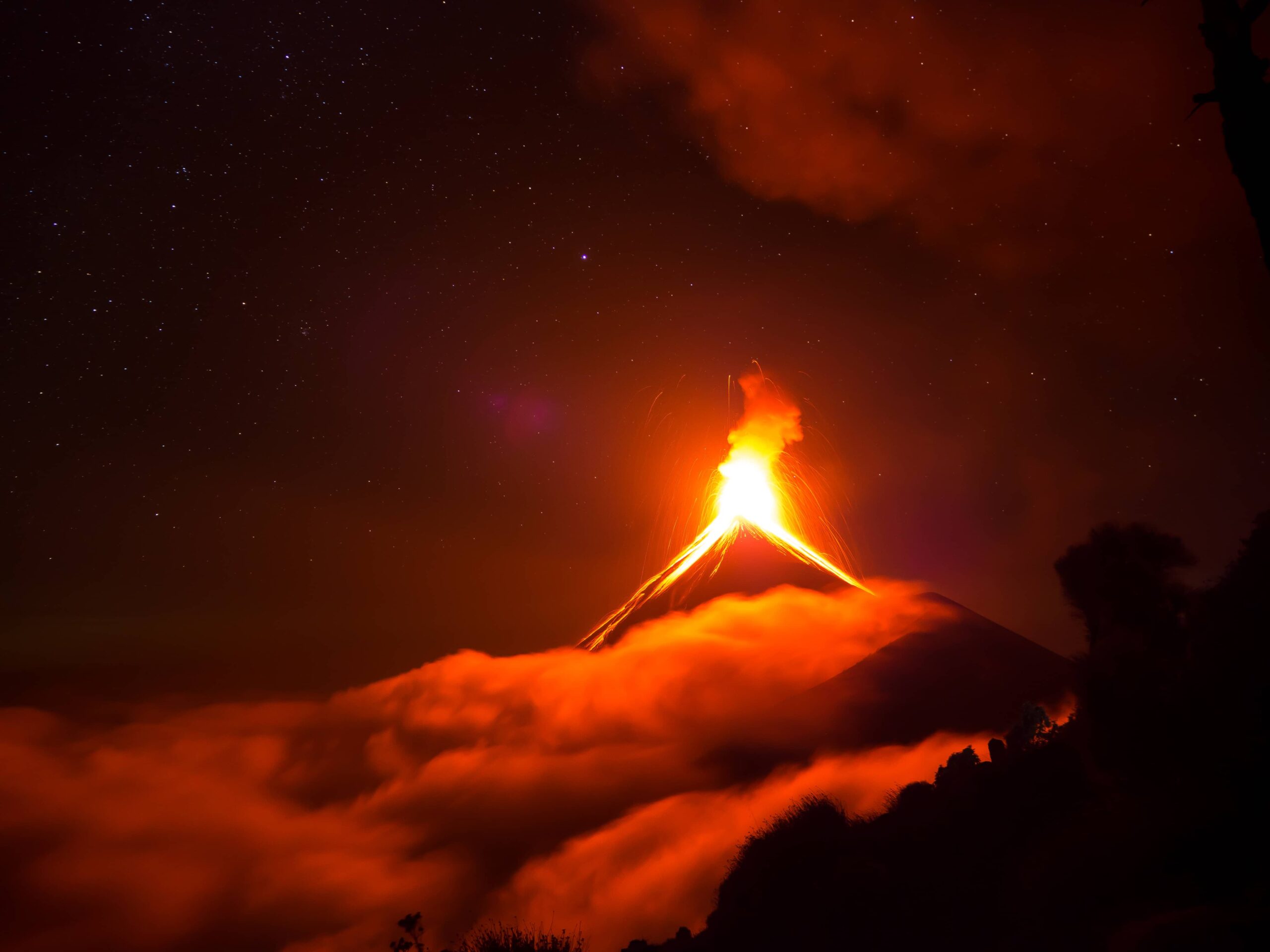 Climbing the Acatenango Volcano