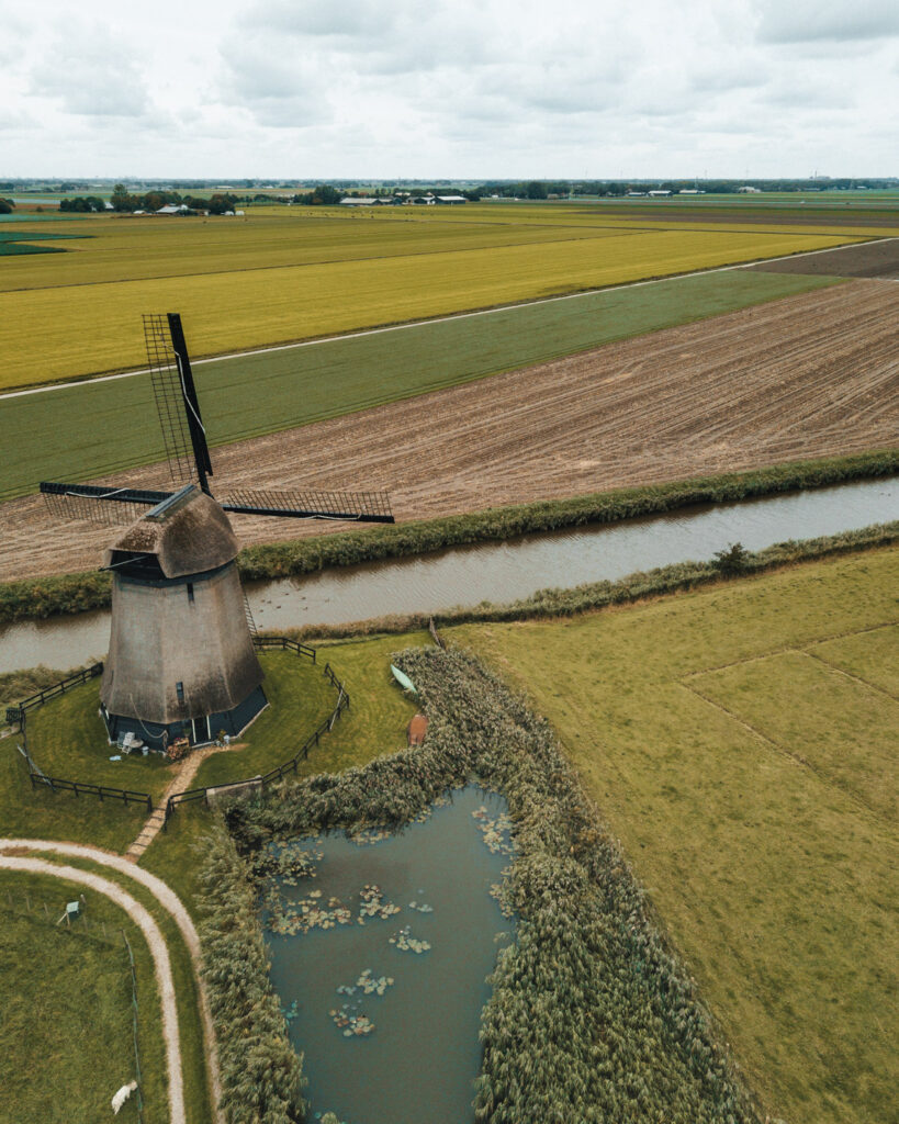Schermerhorn dutch windmill