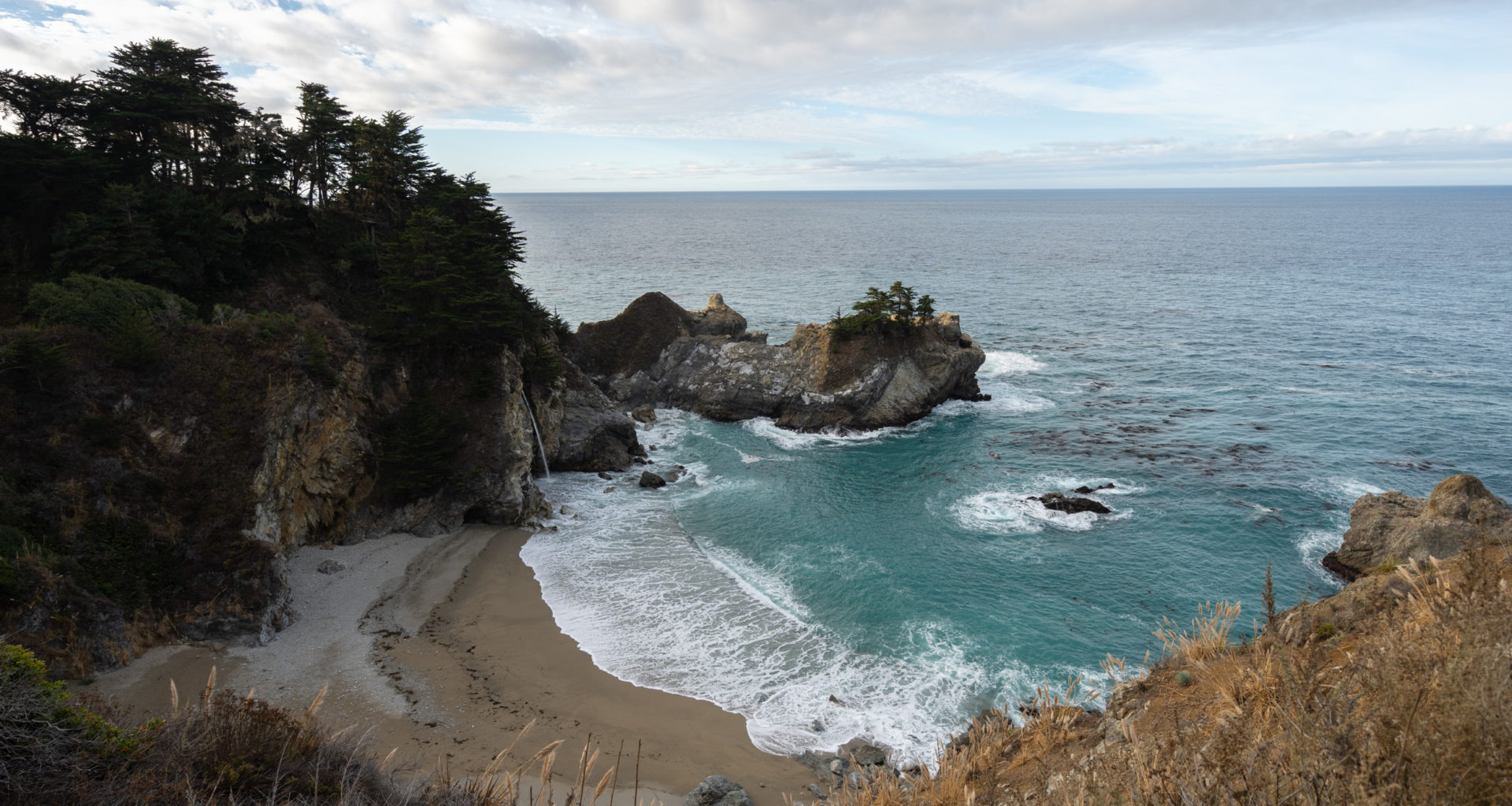 McWay falls in the morning