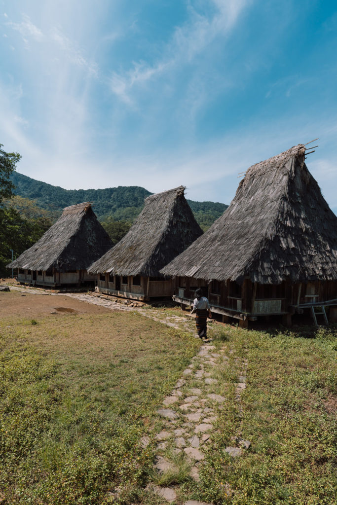 Wologai Traditional Village houses