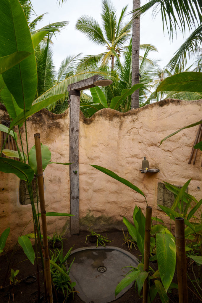 Coconut Beach Resort Maumere Shower