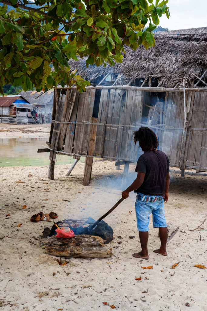Babi Island BBQ lunch
