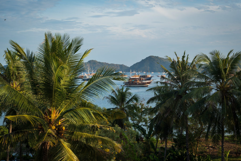 Bintang Flores Hotel room view.