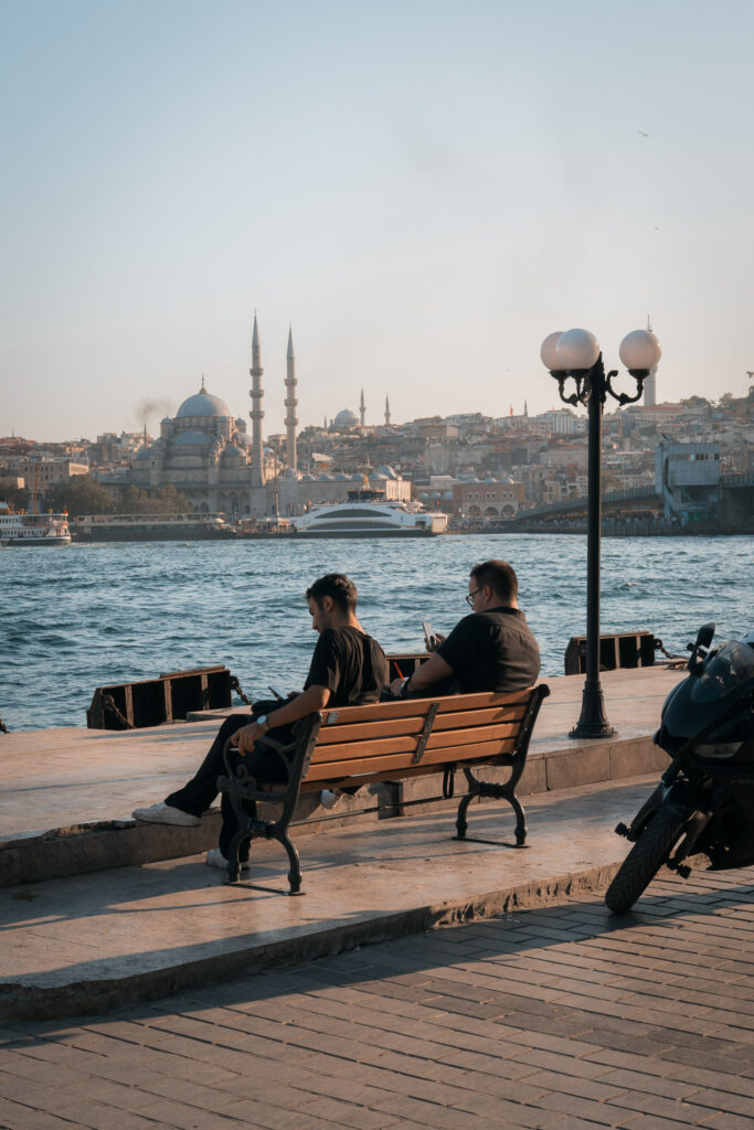 Street photography around the Galata Bridge