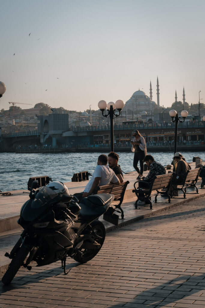 Street photography around the Galata Bridge
