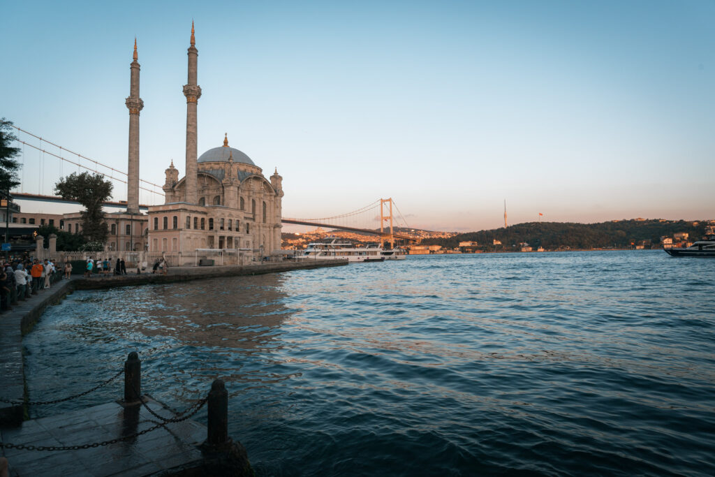 Sunset at Ortaköy