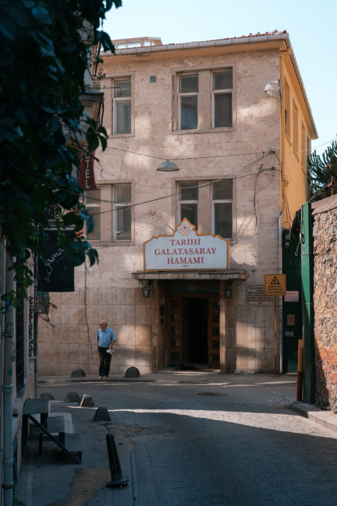 Old Hamam in Streets of Istanbul