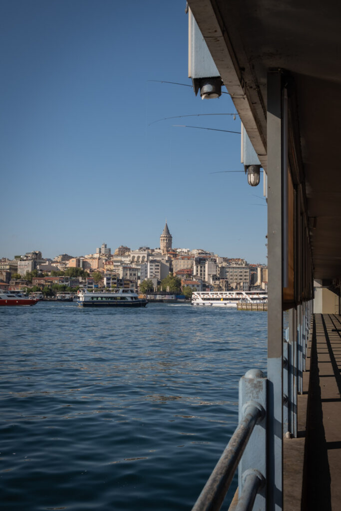 View of Istanbul from Galata Bridge