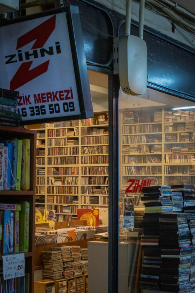 Vinyl and CD shops in Kadıköy