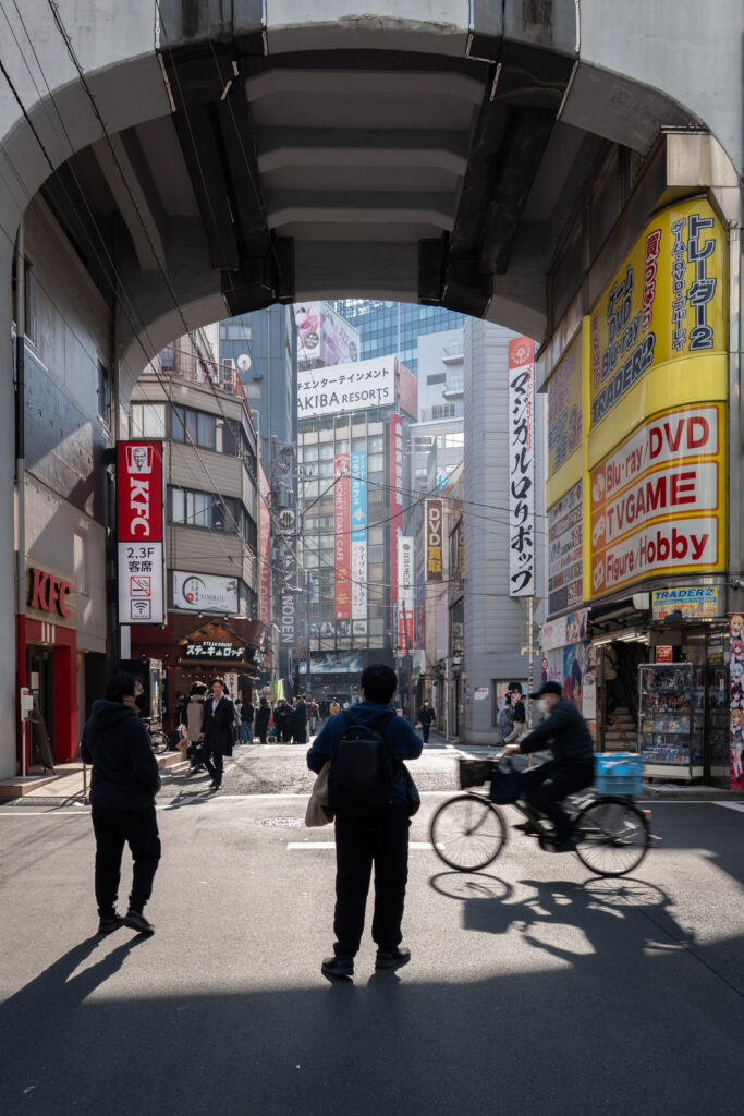 Exploring the streets of Akihabara