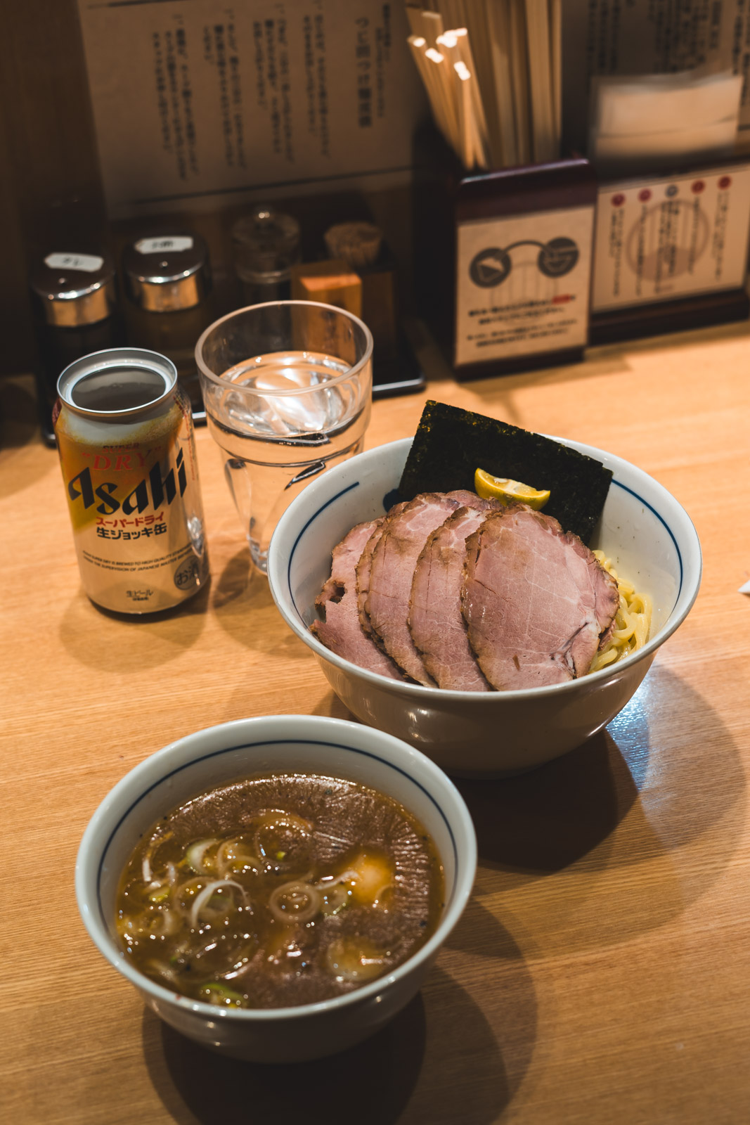 Dinner at Tsujita Ginza