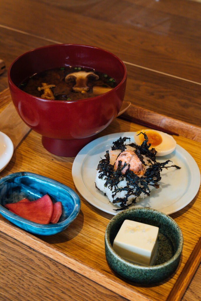 Breakfast at Misojyu