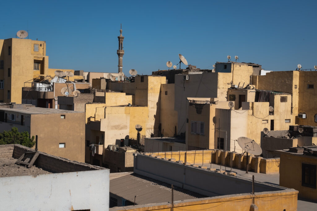 View from Al Sahaby Lane Restaurant