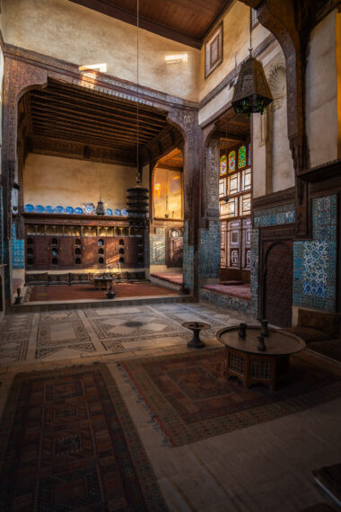 Traditional house in Moez Street Cairo