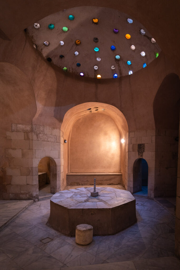 Interior of the Hammam of Sultan Inal