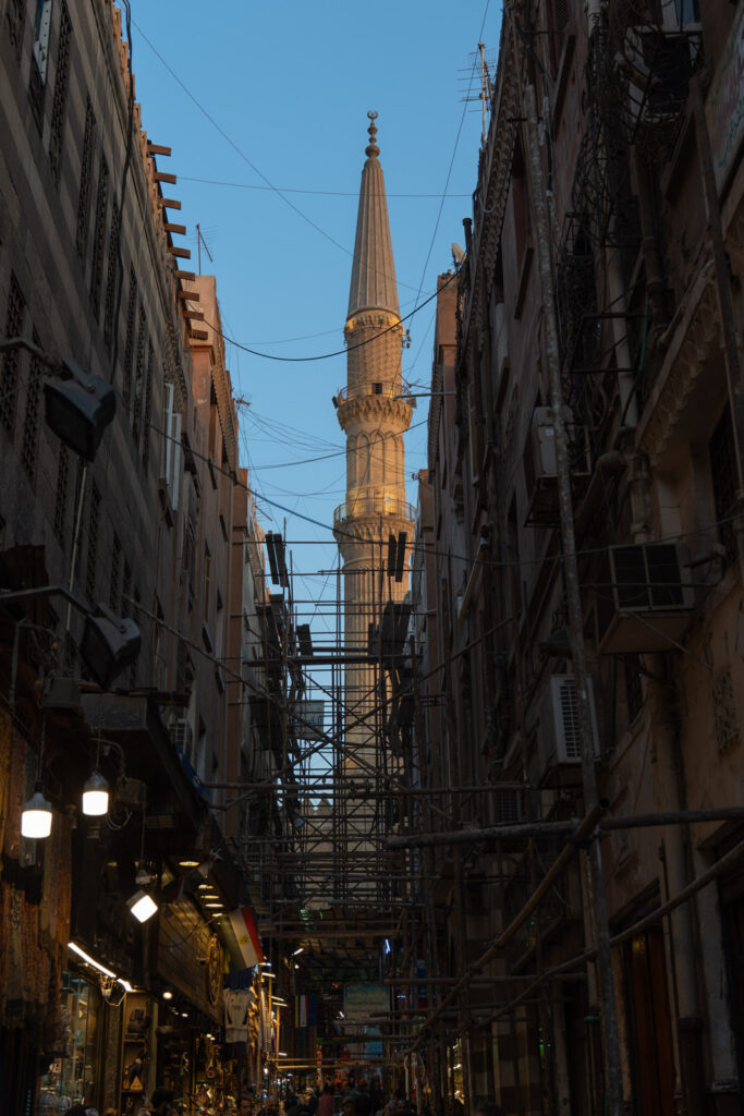 Exploring the streets of old Cairo.