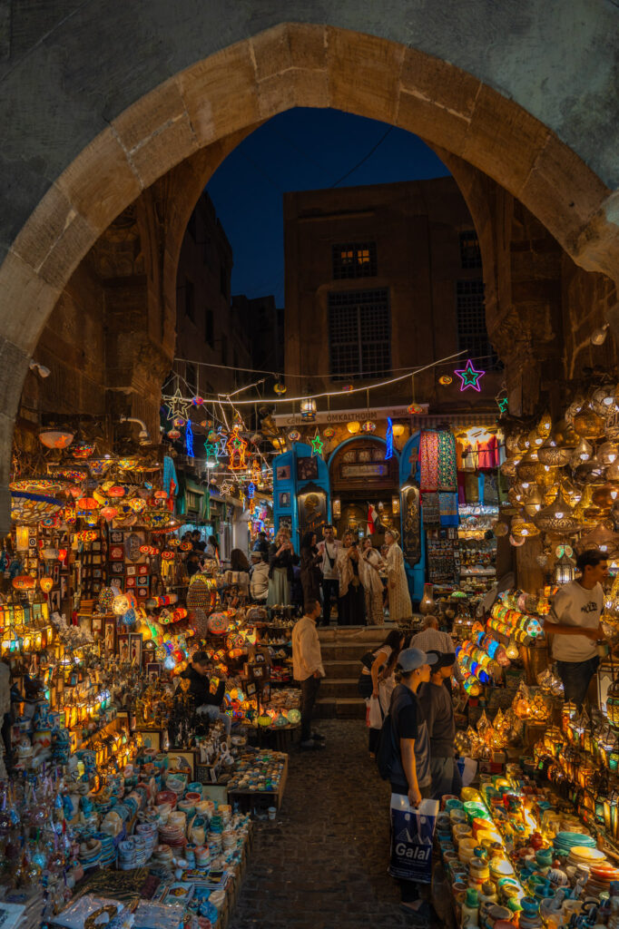 Lamps at Khan el Khalili.