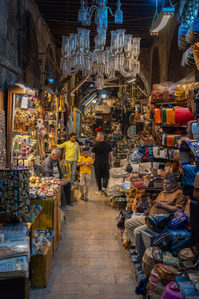Khan el-Khalili Bazaar alleys