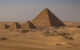 View of the Pyramids of Giza