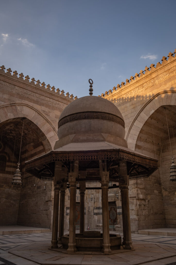 Courtyard at the Funerary complex of Sultan Barquq