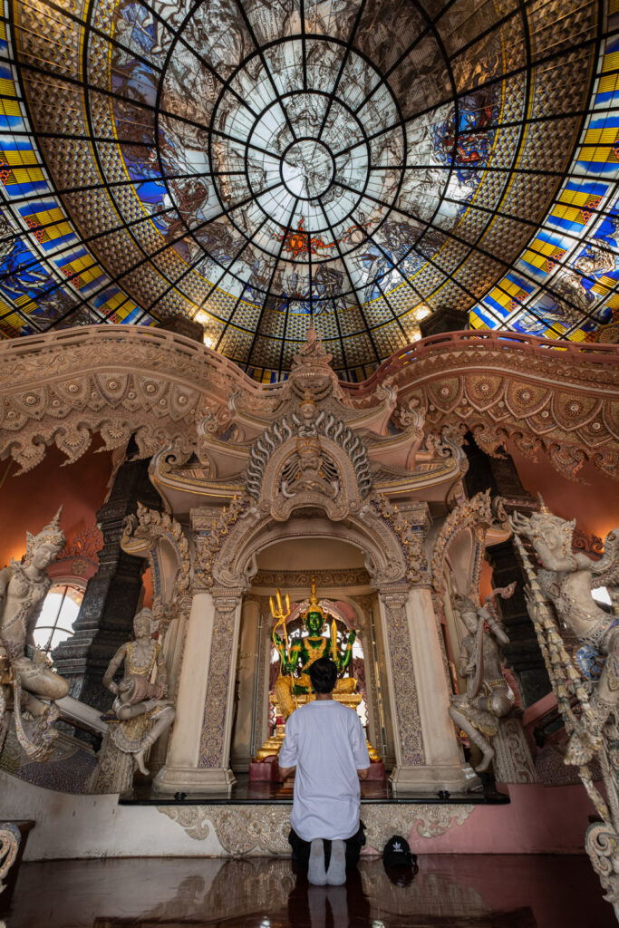 Interior of the Elephant at the Erawan Museum