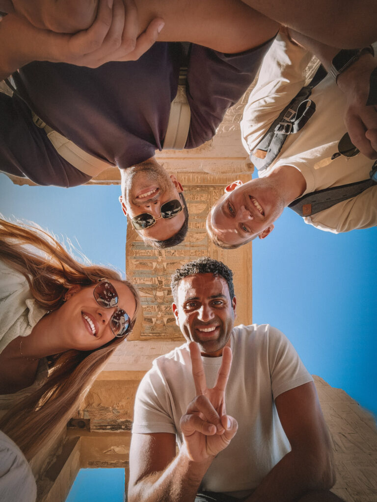 Selfie time at Kom Ombo