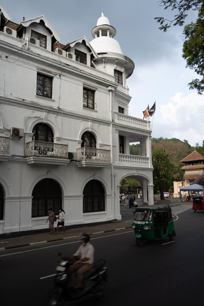 Tuk Tuks in streets of Kandy Sri Lanka