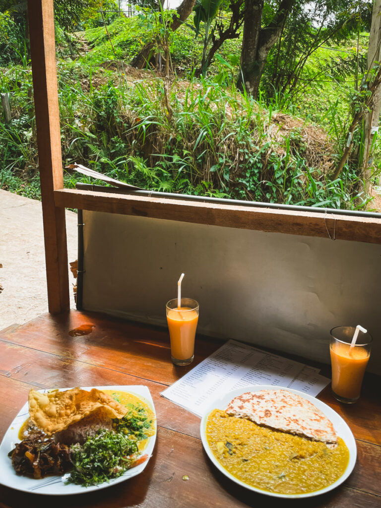Lunch at Matey Hut