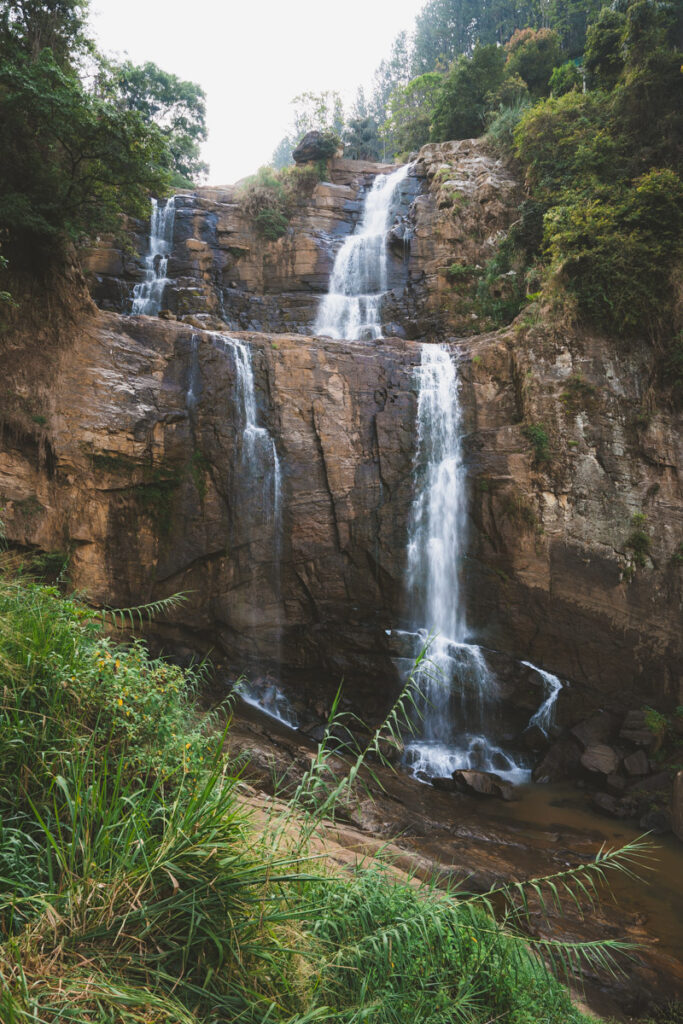 Ramboda Falls from close by