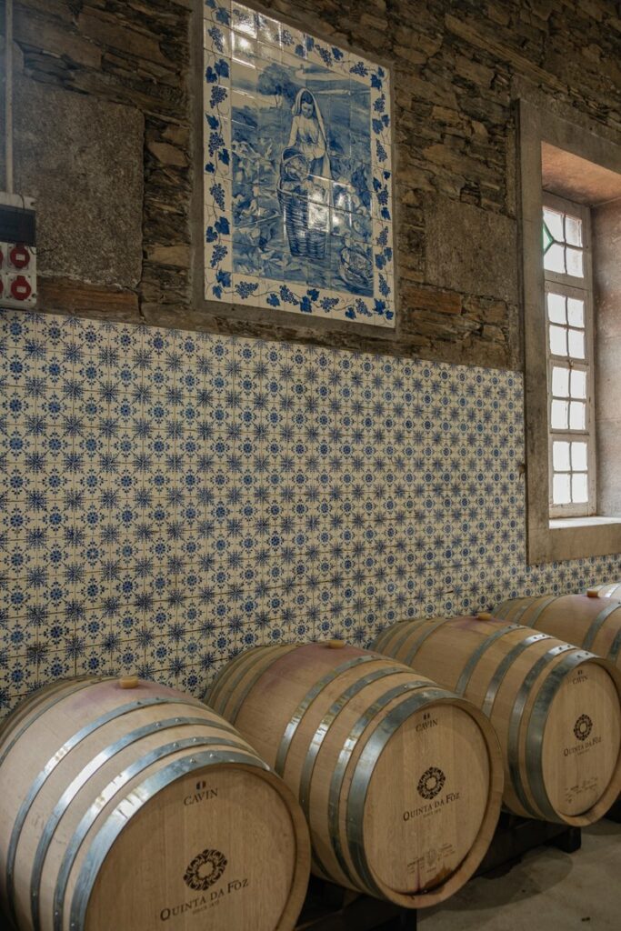 Wine barrels at Quinta Da Foz