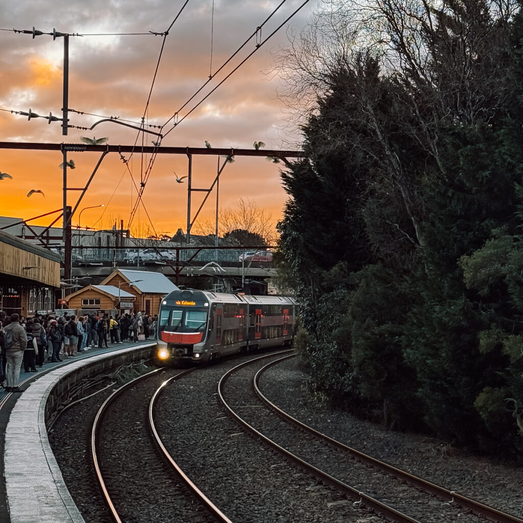 Katoomba Station Sunset